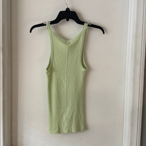 RE/DONE 🔥 Ribbed Cotton Tank Top in pistachio - Picture 8 of 8